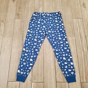 Hanna Andersson adult unisex 100% organic cotton Hanukkah pajama pants plus size